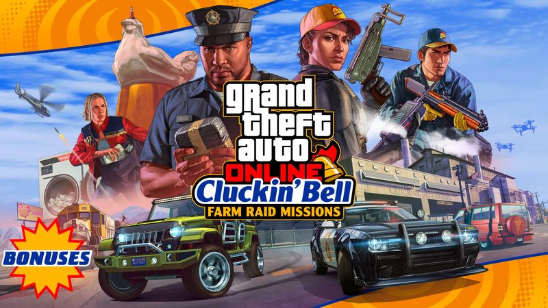 Asalto a Cluckin' Bell, disponible el 7 de marzo en GTA Online